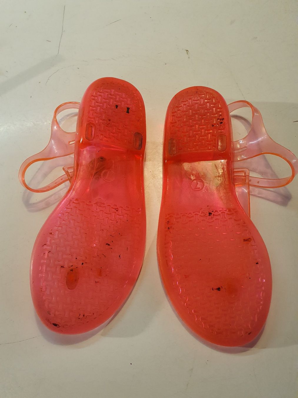 Scarpe per ragazze: Plastiksandalen rot grösse 7 – Usato da Zürich venduto da loosebone 4
