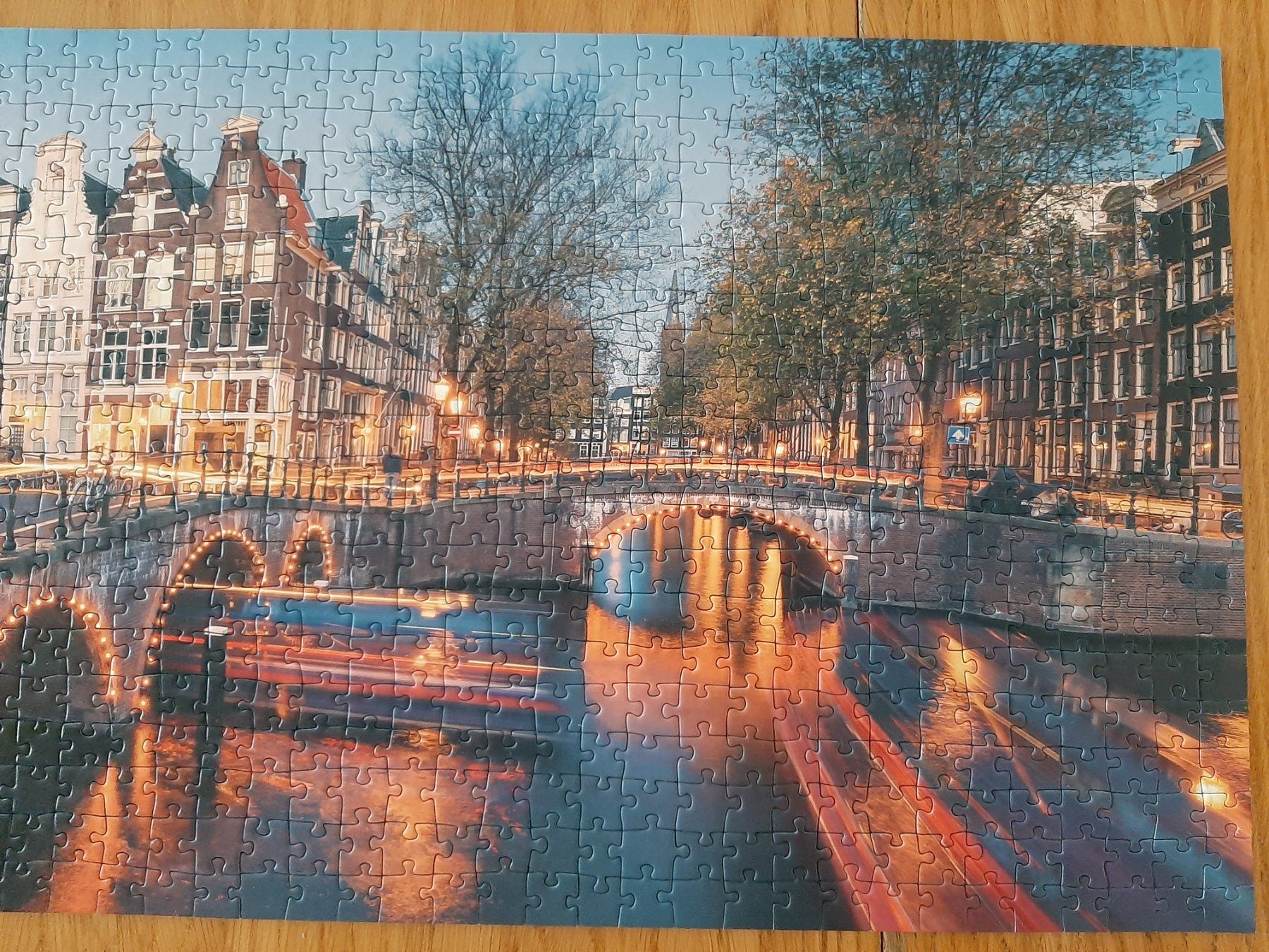 Ravensburger Puzzles: Puzzle Ravensburger 1000 Amsterdam Panorama – D'occasion à Flaach par maj_w_ 4