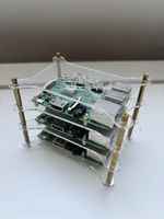 Raspberry Pi 3 (x2) and Pi 2 Cluster, 3 Nodes, Acrylic Case