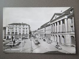 AARAU - BAHNHOFPLATZ - TRAM - ALTE AUTOS