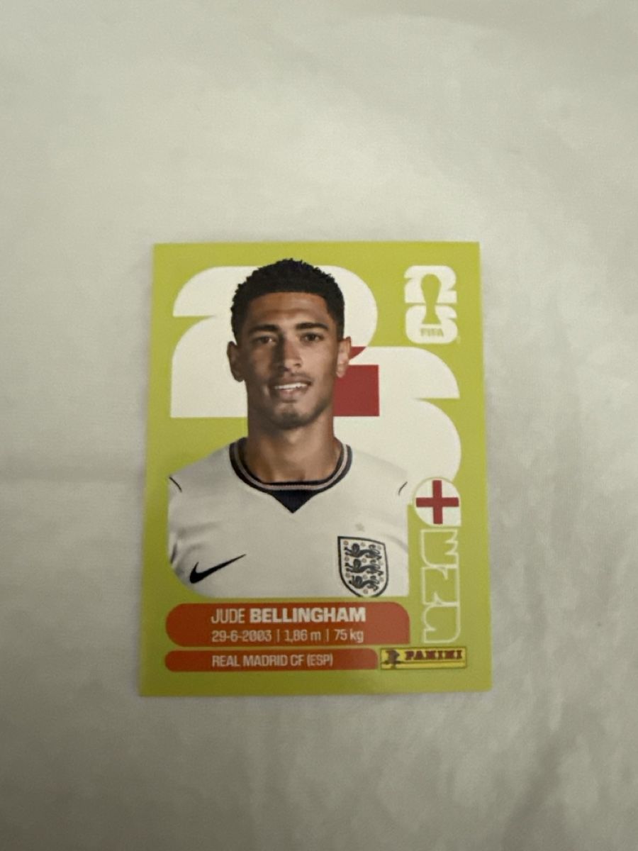 Panini Carte collezionabili: Bellingham – Nuovo (secondo la descrizione) da Bürglen UR venduto da Amel2212