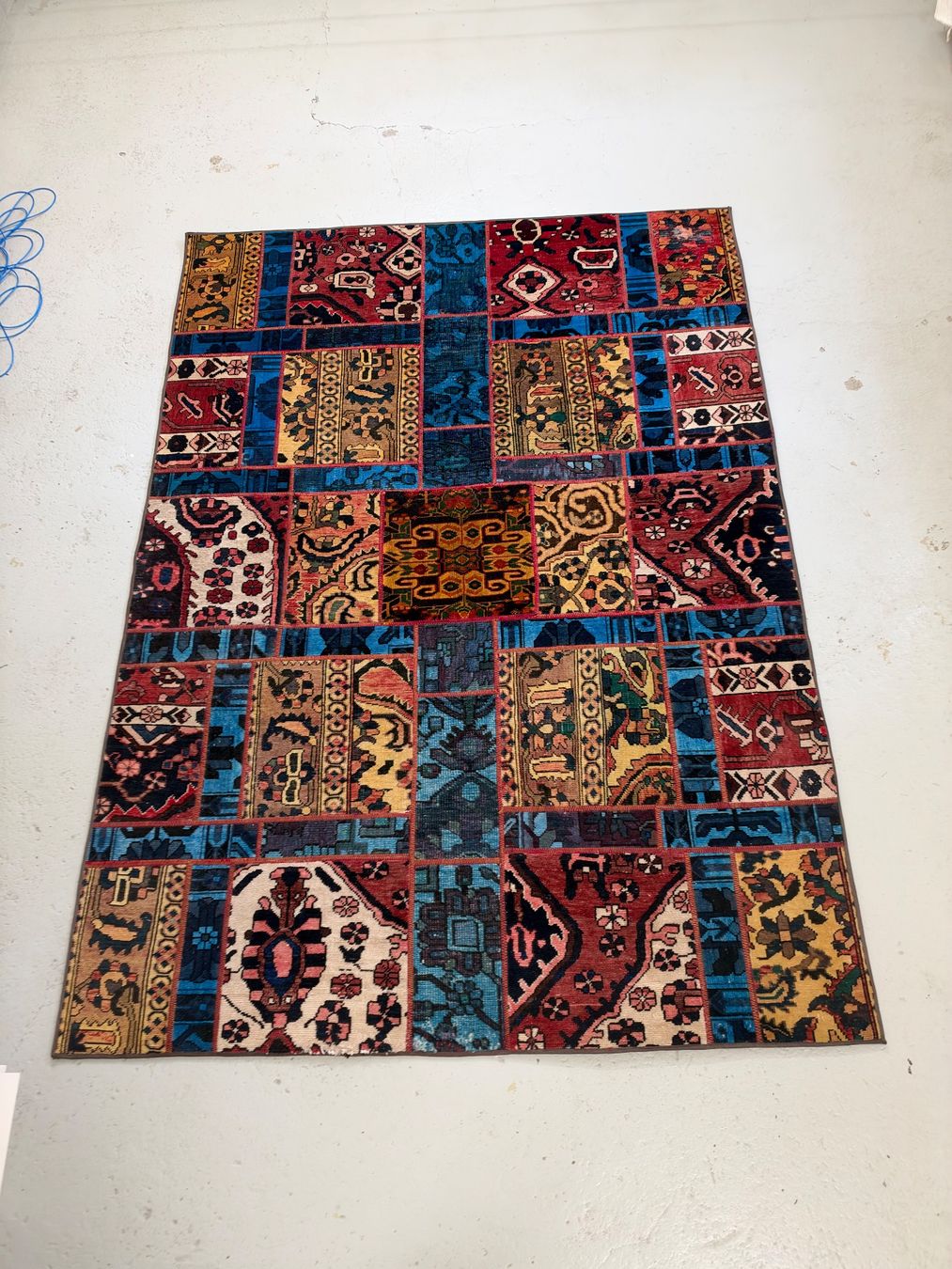 Pfister Tappeti: Iran Patchwork Teppich 238x169 cm gebraucht / Orientteppich – Usato da Zürich venduto da mcm_glx2 2