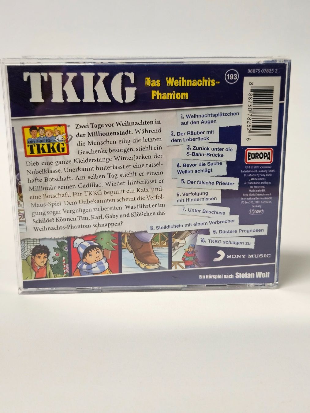 CD: TKKG - das Weihnachtsphantom / Nr. 193 CD – Usato da Oberdorf BL venduto da BaldenEagle 3
