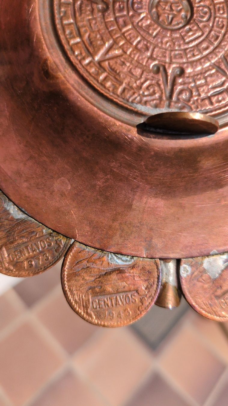 Portacenere: Antiker  Aschenbecher  von Mexico mit  Aztekenmuster, – Usato da Schaffhausen venduto da max_c62l 4