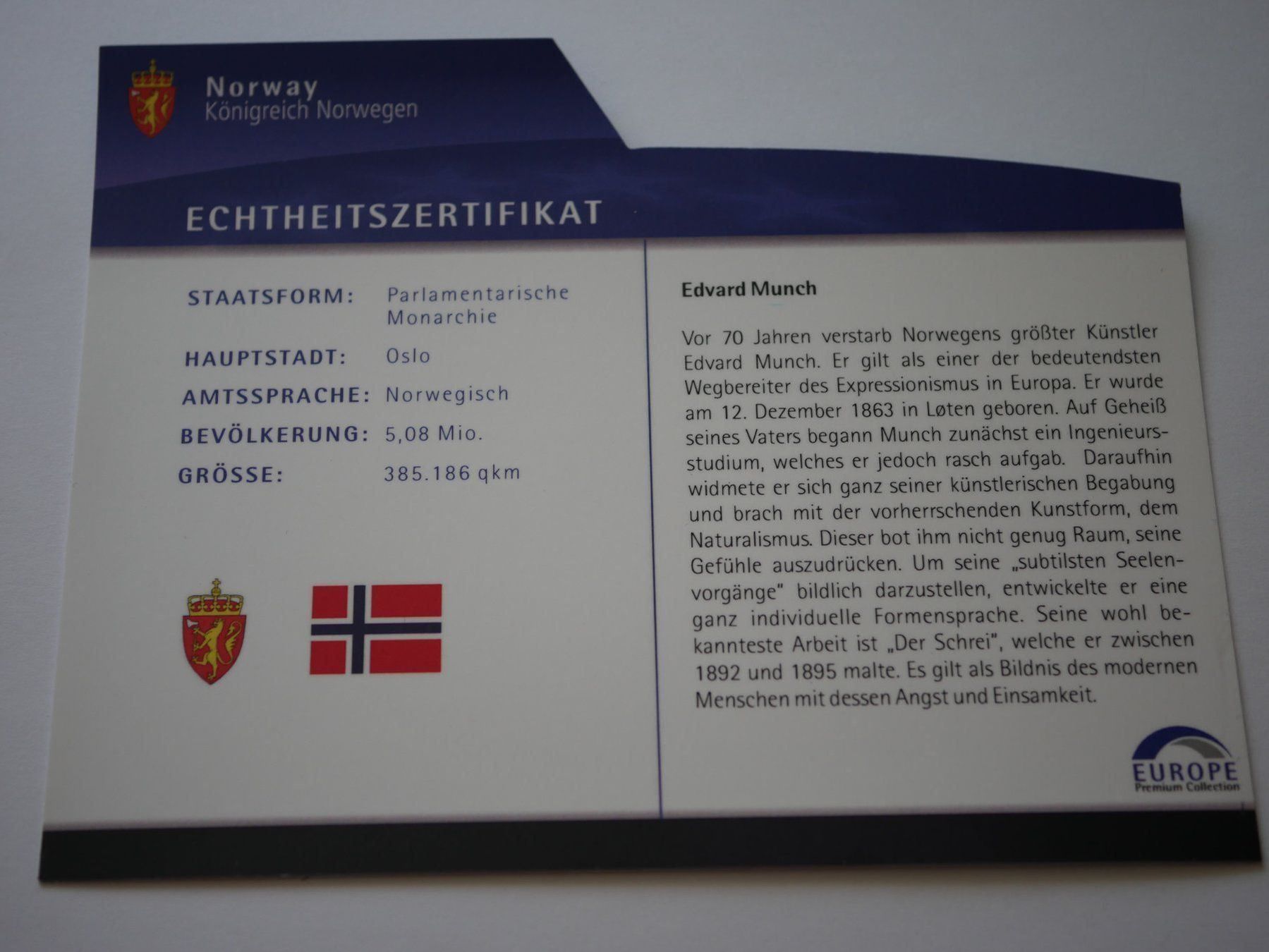 Tutti le monete: Europrobe Norwegen 2014 Premium ***TOP*** – Nuovo e nell'imballaggio originale da Kreuzlingen venduto da Samson01 2