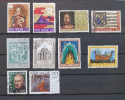 Vatikan Briefmarken tolles Los, 1970 - 1977, gestempelt