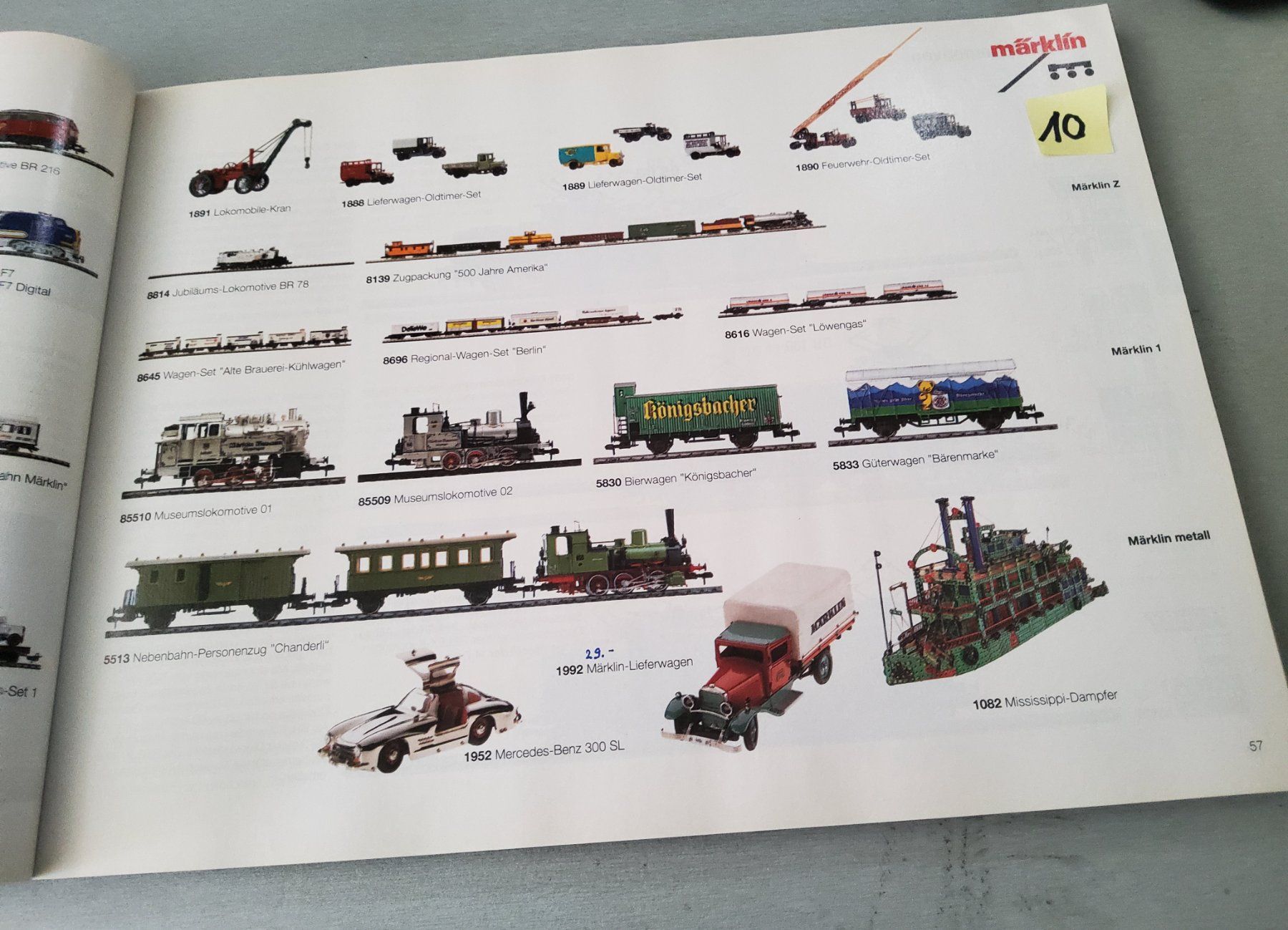 Märklin Modellini di ferrovie: Märklin Katalog 1993/94 Technik erfahren – Usato da Grüningen venduto da VENOM59 2