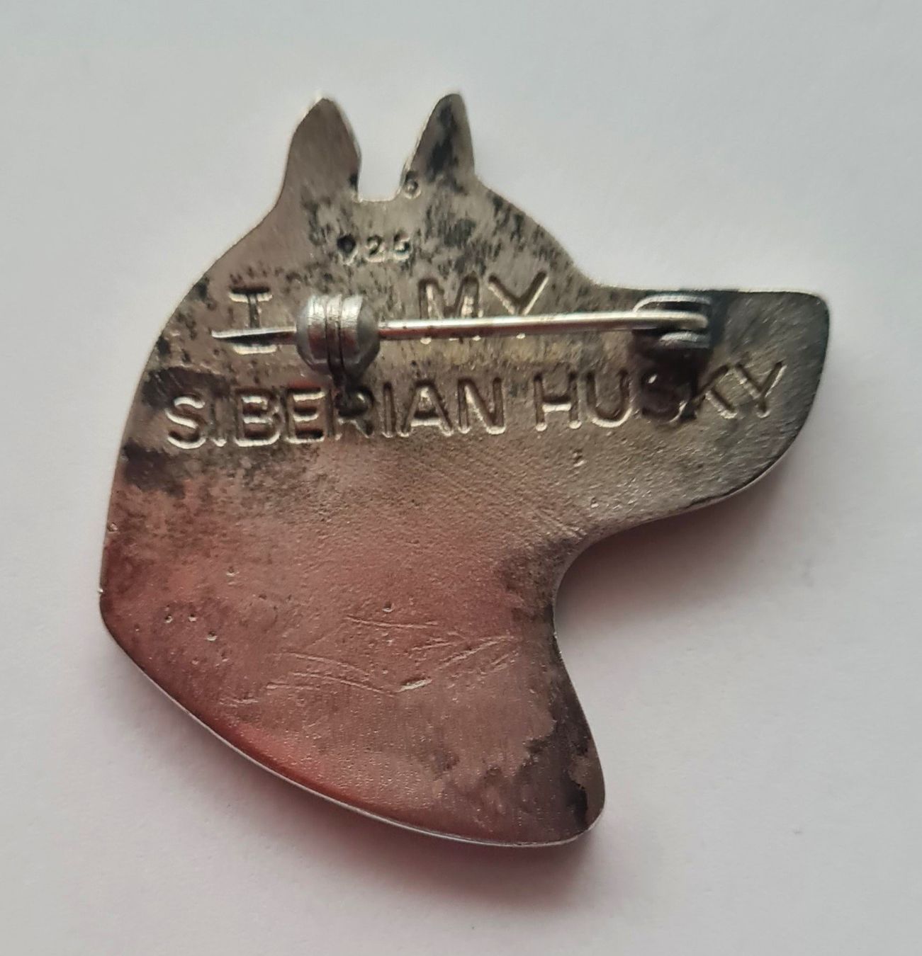 Spille & Fermagli: Brosche HUSKY 925 Sterlingsilber – Usato da Oberriet SG venduto da Atir47 4