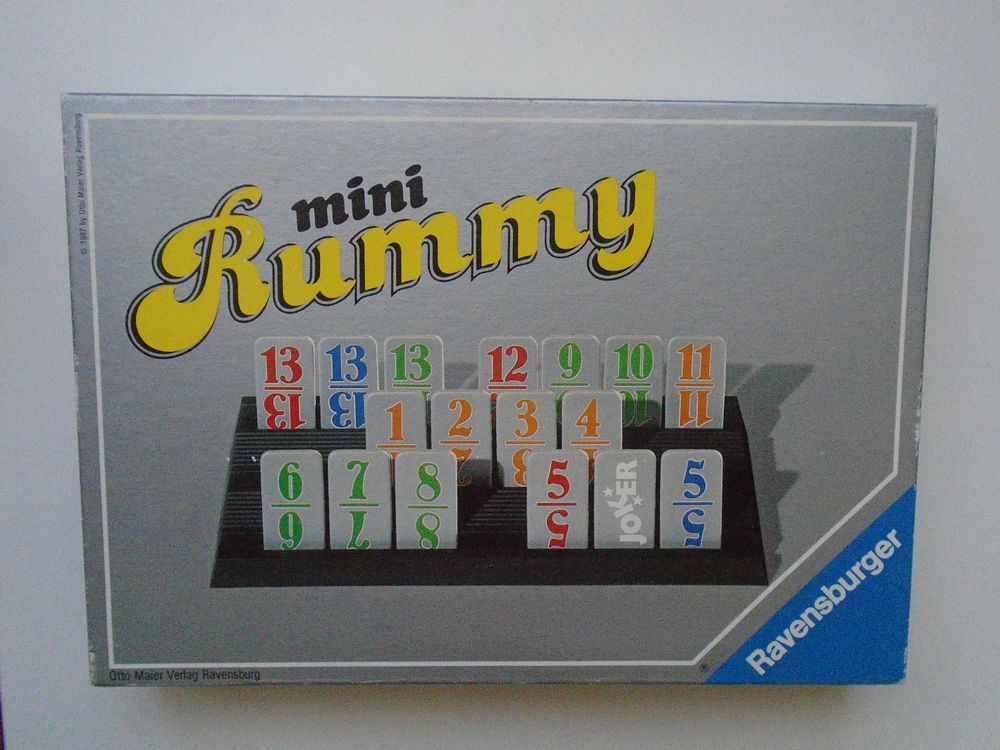 MINI Rummy * Rummikub (mit Zahlen) (Gebraucht) in Pfeffingen für CHF 9 ...
