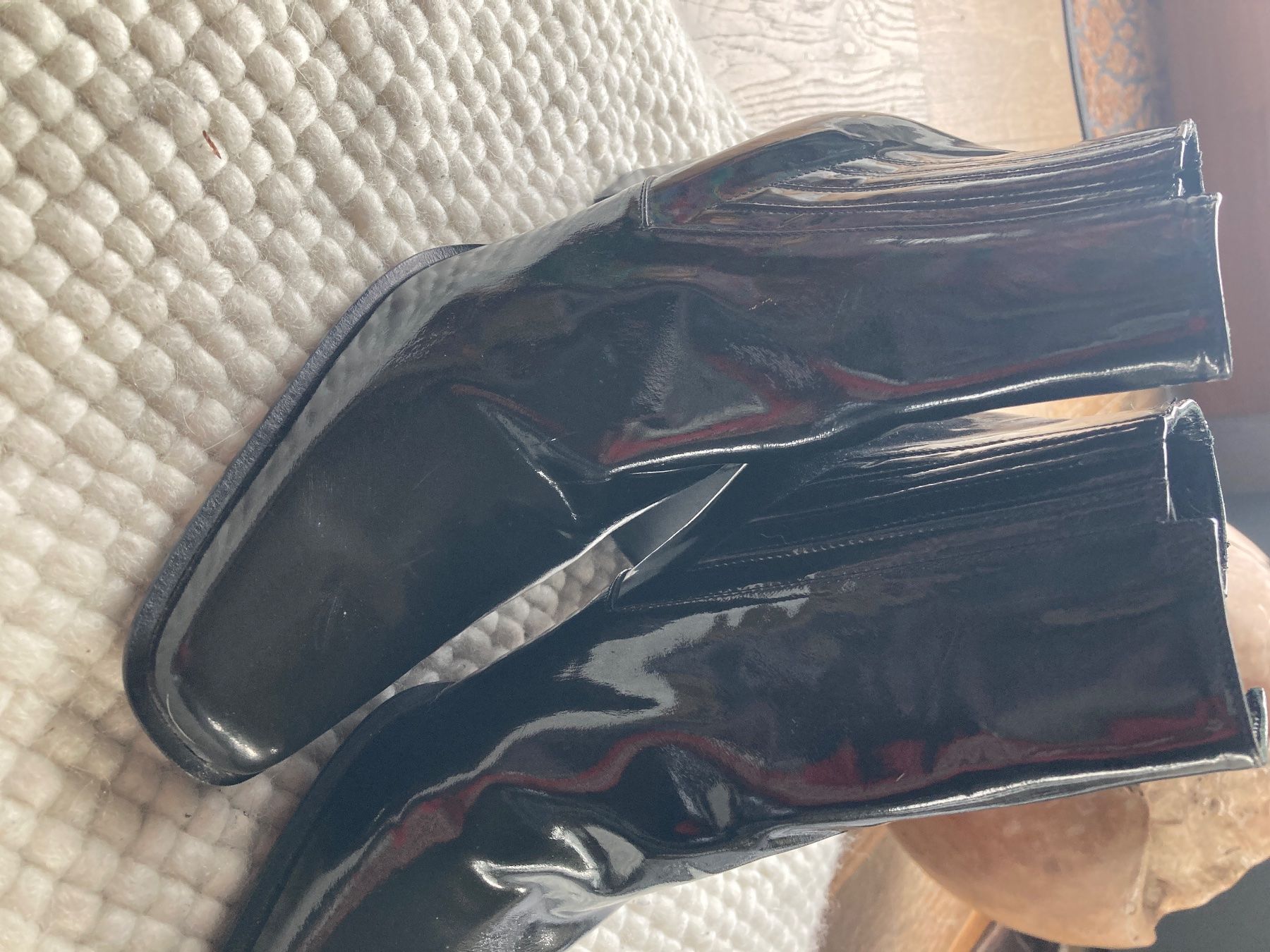 Damenschuhe: Gianni Ferrante Lackleder Stiefeletten – Gebraucht aus Richterswil von MiHaPa 3
