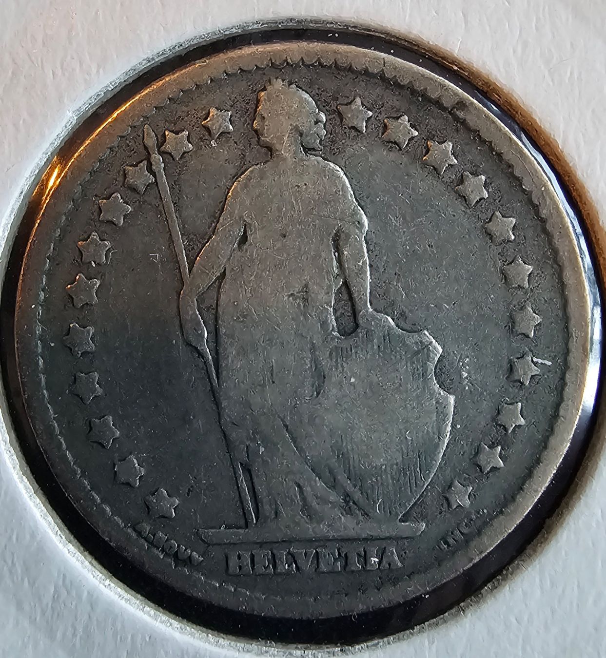 Tutti le monete: 1 Franken 1877 s – Usato da Balsthal venduto da mil_js2d 1