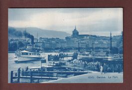 GENEVE - Port - Bateau CGN