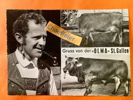 1967 Gruss von der „Olma“ St. Gallen