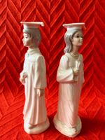 Paar Graduate Figur Porzellan 20cm