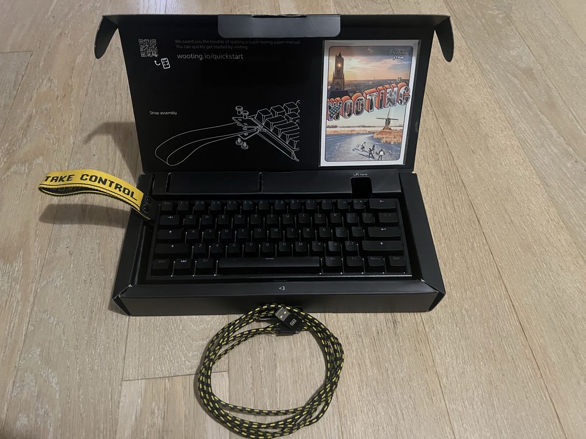 Wooting Tastiere: Wooting 60HE Mechanical Keyboard Black Used – Usato da Riehen venduto da Luckyme1