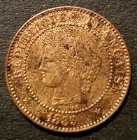 2 Centimes 1883