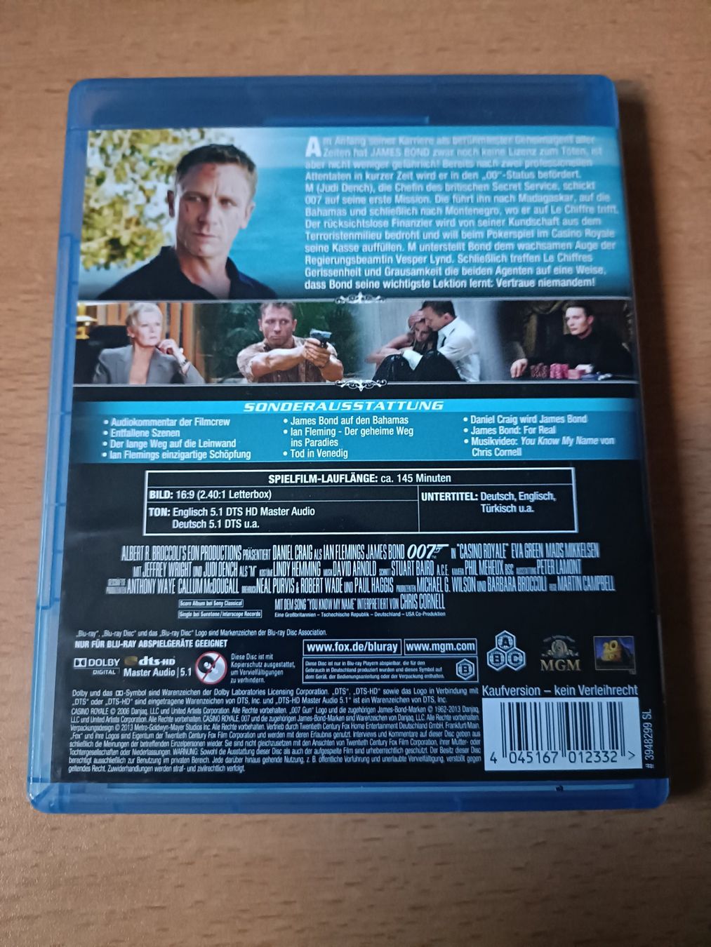 Tutti i DVDs: James Bond 007 - Casino Royale - Blu-ray – Usato da Köniz venduto da Movieportal007 1