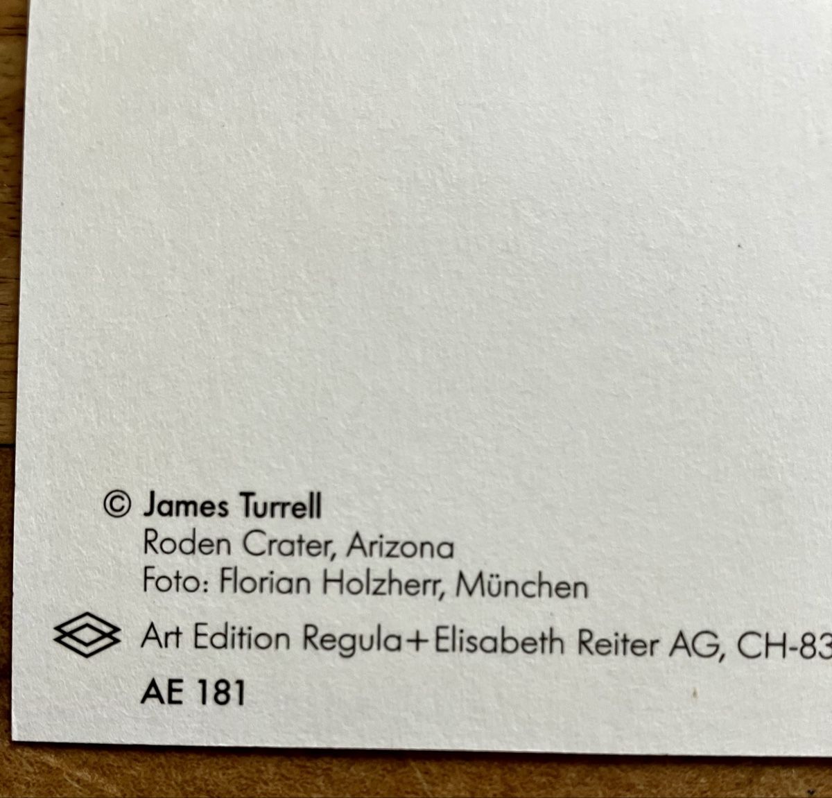 Cartoline postali: AK James Turrell – Nuovo (secondo la descrizione) da Buchs AG venduto da Allerleis 2