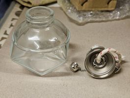 Lötlampe Glasbrenner Lampe einstellbar Docht Juweliere