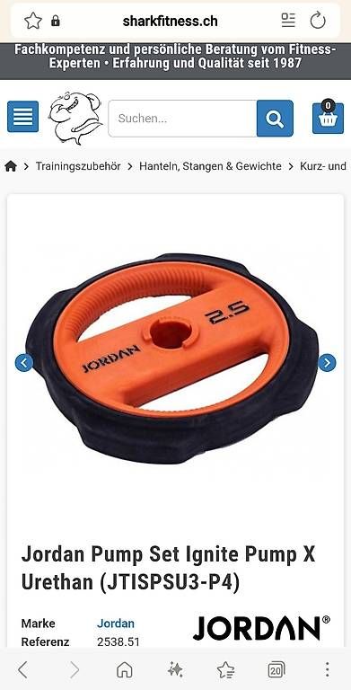 Poids & Haltères: Jordan Bodypump Set – Neuf avec emballage d'origine à Pfäffikon ZH par LSS2003 1
