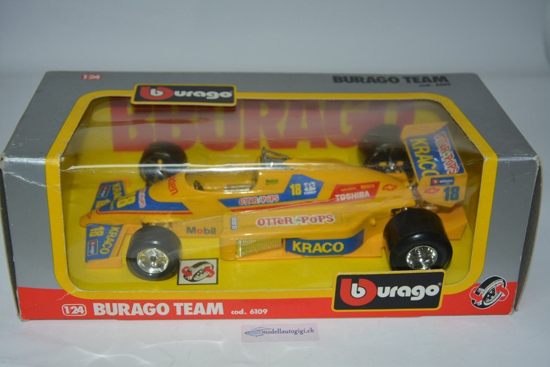 Bburago Modellautos: Molgora Team Formel 1 , Bburago ,  1:24 – Neu (gemäss Beschreibung) aus Goldach von Feivel9