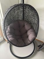 Hängesessel von DENOVA mit Gestell und Kissen