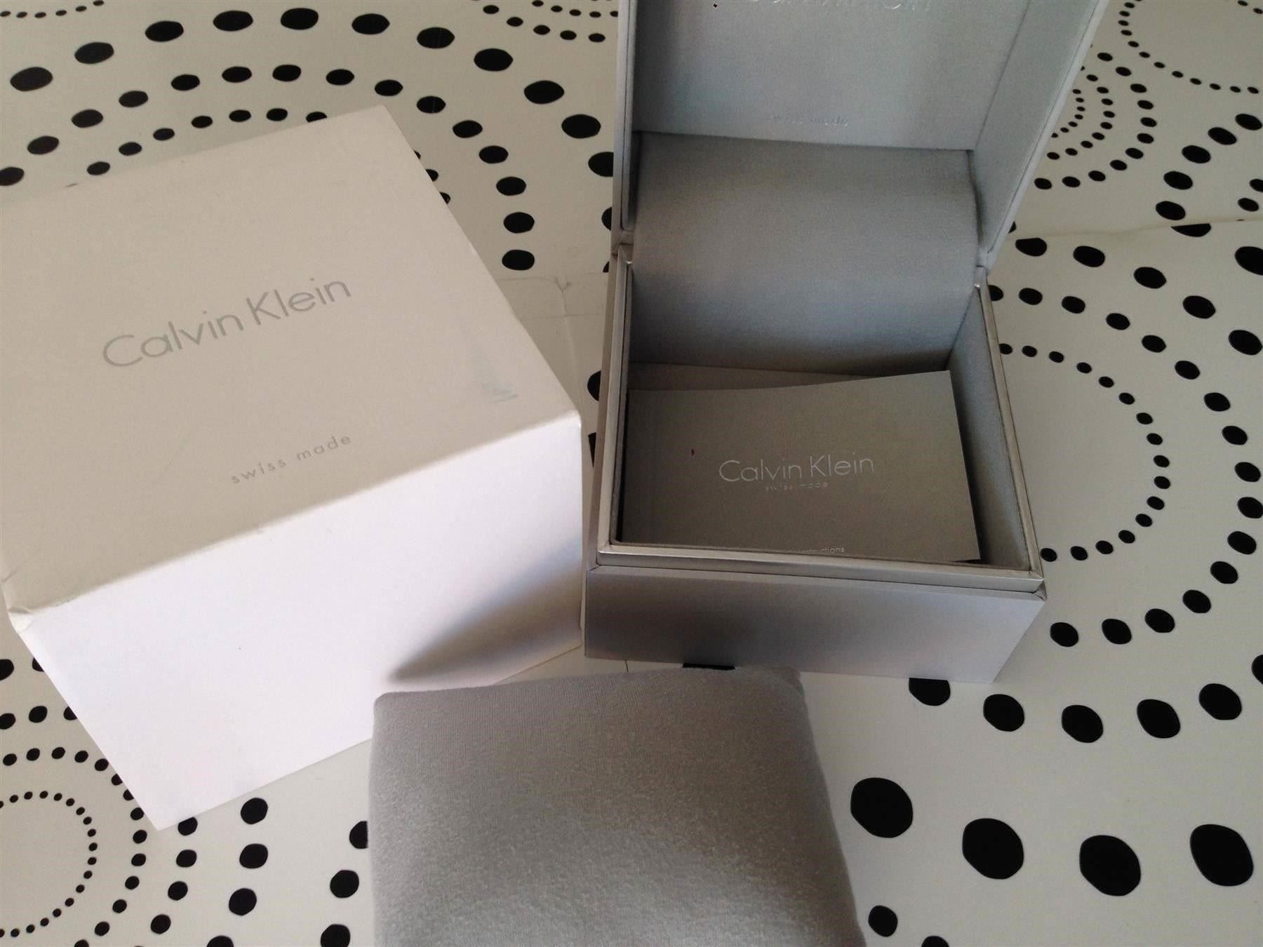 Scatole porta orologi: CK CALVIN KLEIN - WATCH CASE CASE - BOX ECRIN !!! – Nuovo (secondo la descrizione) da Epalinges venduto da dream-watch 3