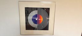 Werner Mühlemann – Geometrische Lithografie (70x70 cm), sign