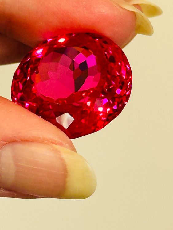 Extremely Rare 49.55 Ct Ct SUNRISE RUBY GGL Certified | Kaufen auf Ricardo