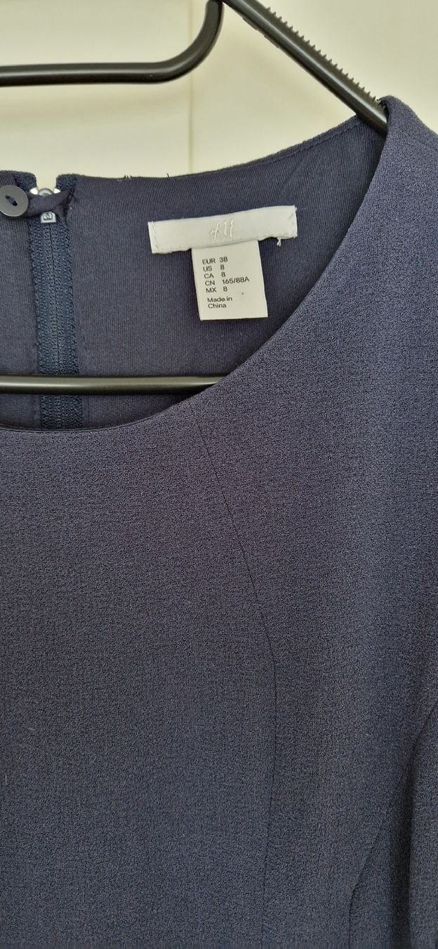 H&M Kleider: H&M Kleid dunkelblau 38 – Neu (gemäss Beschreibung) aus Zürich von c.line89 1