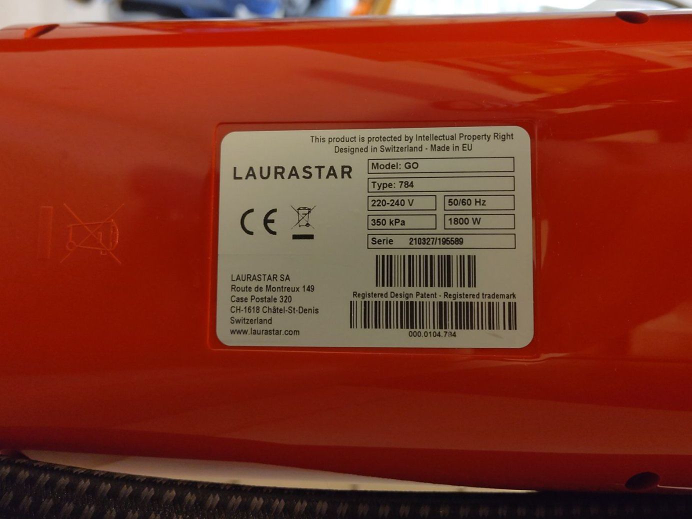 Laurastar Ferri da stiro: Laurastar Go Dampfbügelsystem – Usato da Rafz venduto da and_lxd8 6