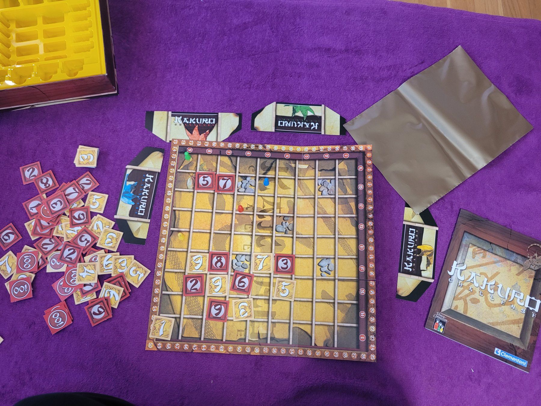 Giochi: Spiel - Kakuro Challenge von Clementoni – Usato da Müllheim Dorf venduto da Seeeule01 5