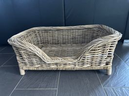 Hunde/Katzen Korb aus Rattan, Top Zustand.
