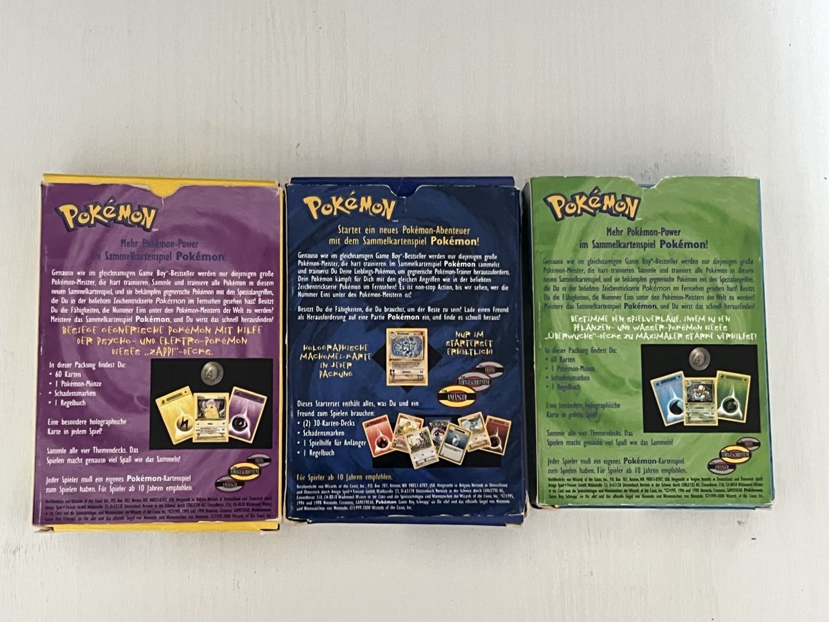 Pokémon Carte collezionabili: Pokemon Karten Starterset Base Set – Usato da Almens venduto da dra_mql5 2