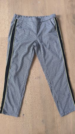 Karierte Stretchhose