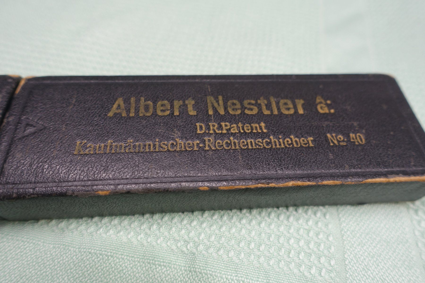 Calcolatrici tascabili: Kaufm. Rechenschieber "Albert Nestler AG" – Usato da Belp venduto da Mazarron58 4