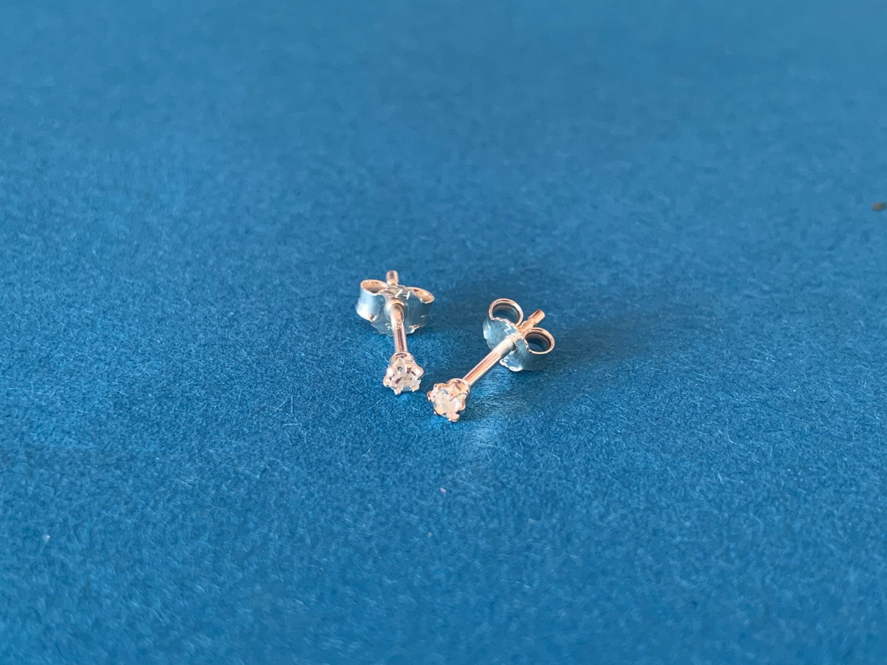 Ohrringe & -stecker: Silber-ohrstecker weiss (6kant) – Gebraucht aus Dittingen von Bijoubelle 7