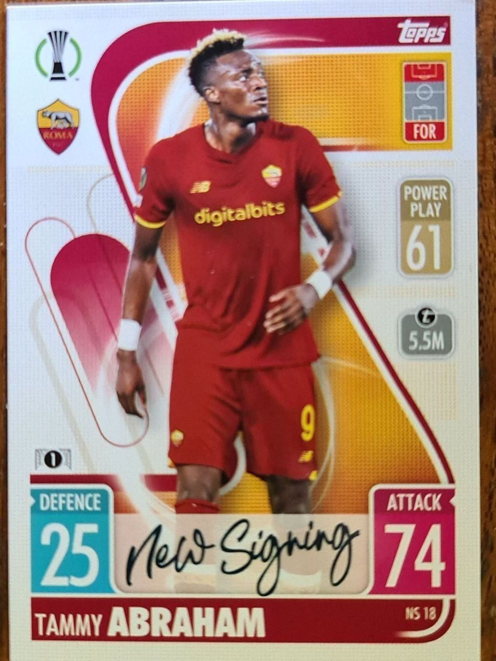 Topps Carte collezionabili: Topps Match Attax NS 18 – Usato da Dintikon venduto da Prime-shop