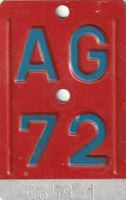 Velo Nummer AG 1972  Top.