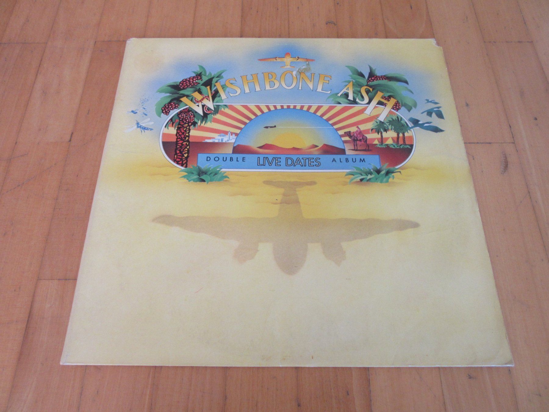 Schallplatten: Langspielplatte (2LP) "WISHBONE ASH" - LIVE DATES – Gebraucht aus Degersheim von Tforelle