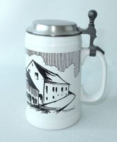 Klassischer « Villeroy & Boch » Keramik Bierkrug - 0.6L
