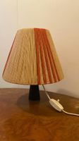 Vintage Retro Tischlampe rot-schwarz guter Zustand