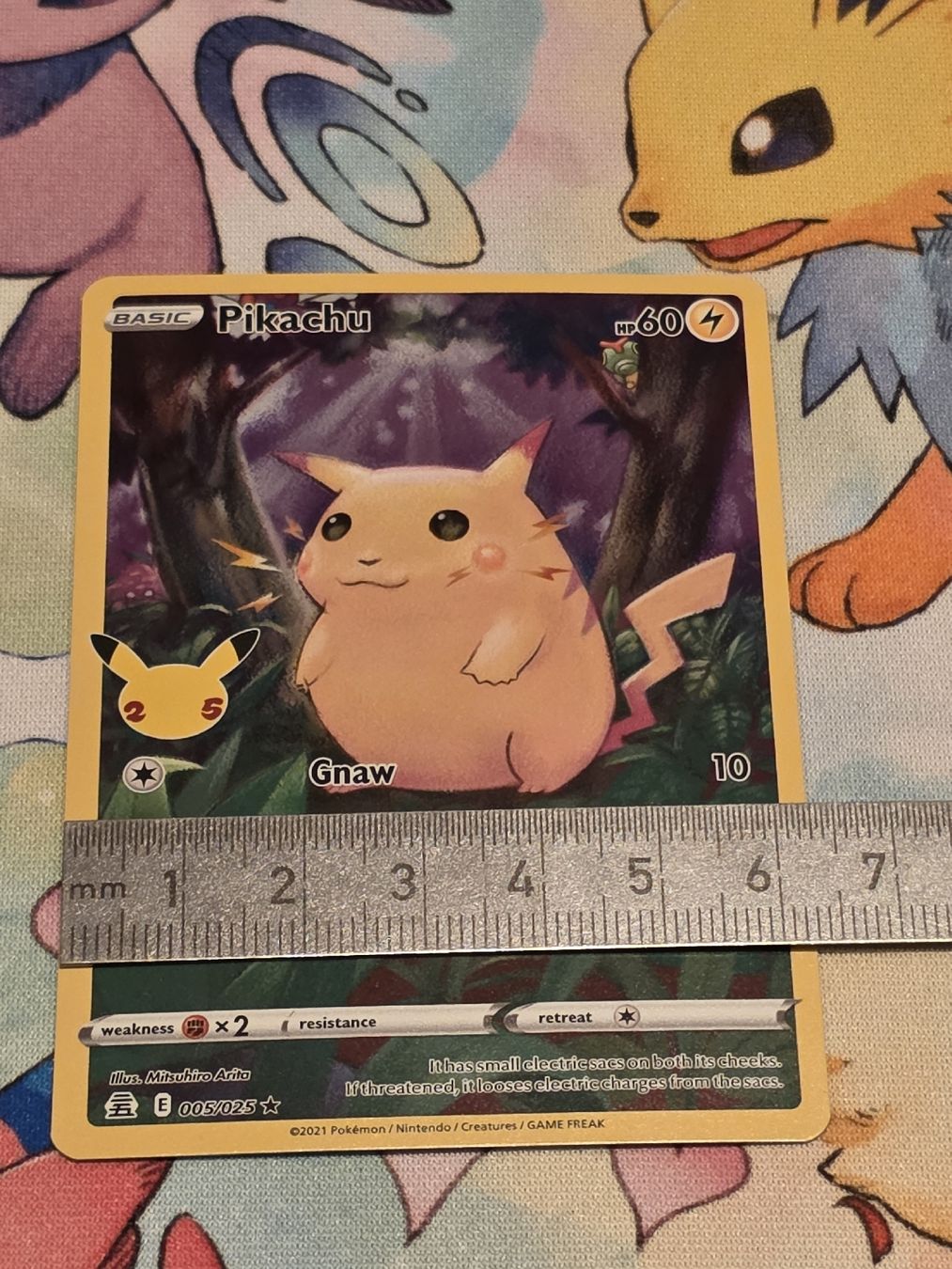 Pokémon Sammelbilder & Trading cards: Pikachu Pikachu (CEL 005) – Neu (gemäss Beschreibung) aus Montmollin von Seykeysey01 1