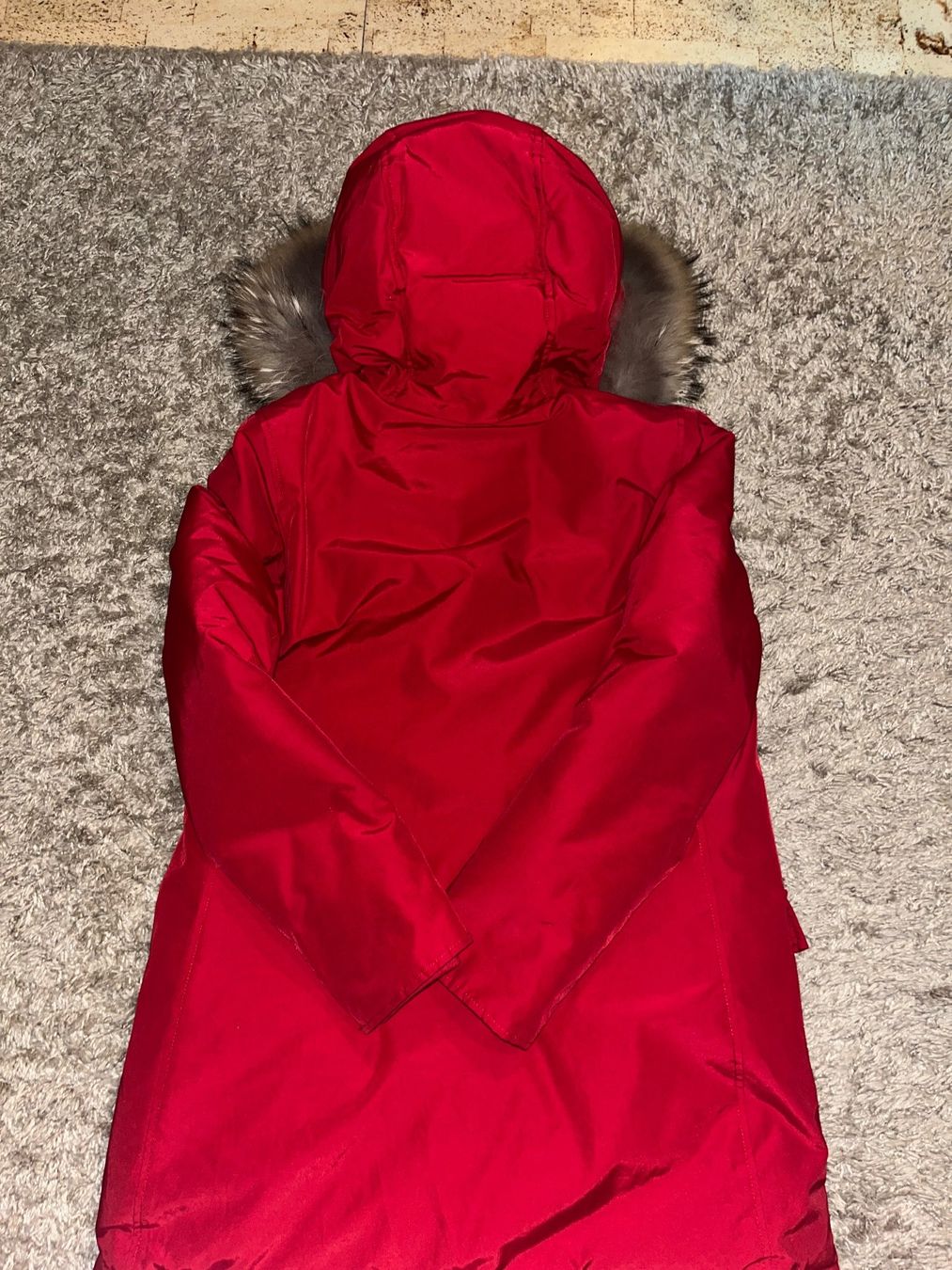 Woolrich Jacken: Originale Woolrich Parka in Rot TOP PREIS – Gebraucht aus Visperterminen von lgresell 1