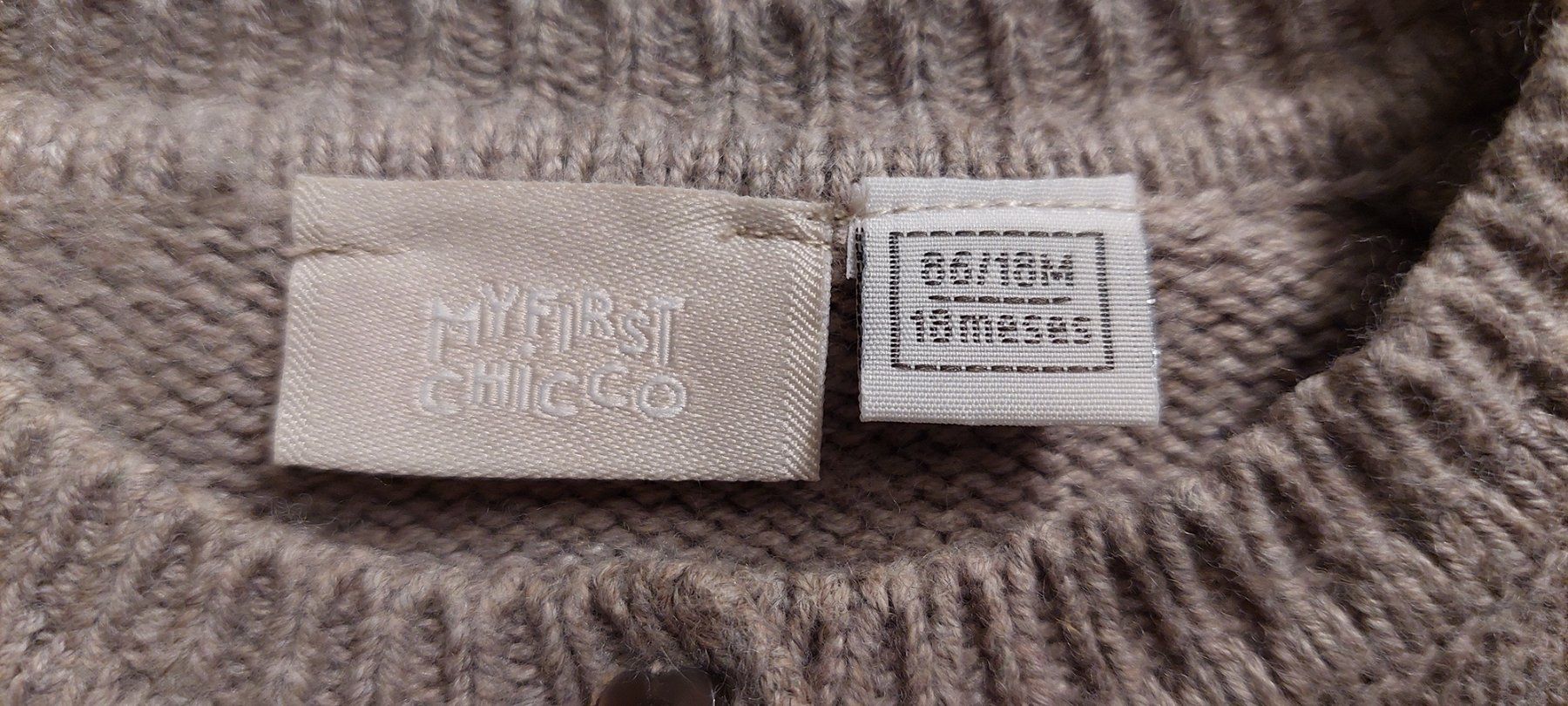 Chicco Giacche & Cappotti: STRICKJACKE | CHICCO | Grösse 86 | Grau – Nuovo (secondo la descrizione) da Oberweningen venduto da Feindesign 1