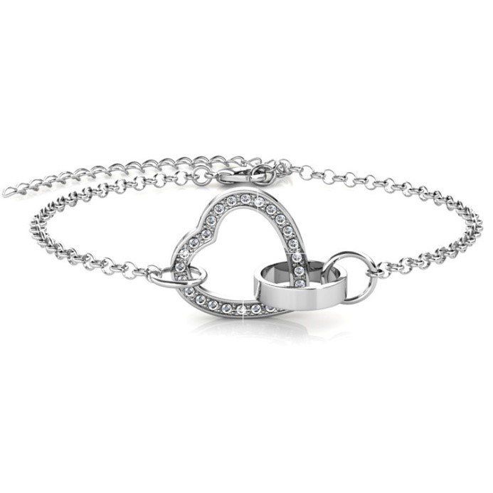 Bracciali & Braccialetti: Silberarmband Herz – Nuovo (secondo la descrizione) da Frauenfeld venduto da steel_with_stil