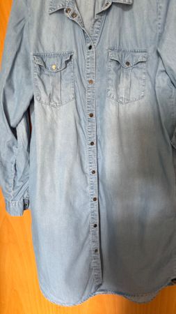 Jeanskleid Damen hellblau Grösse XL guter Zustand