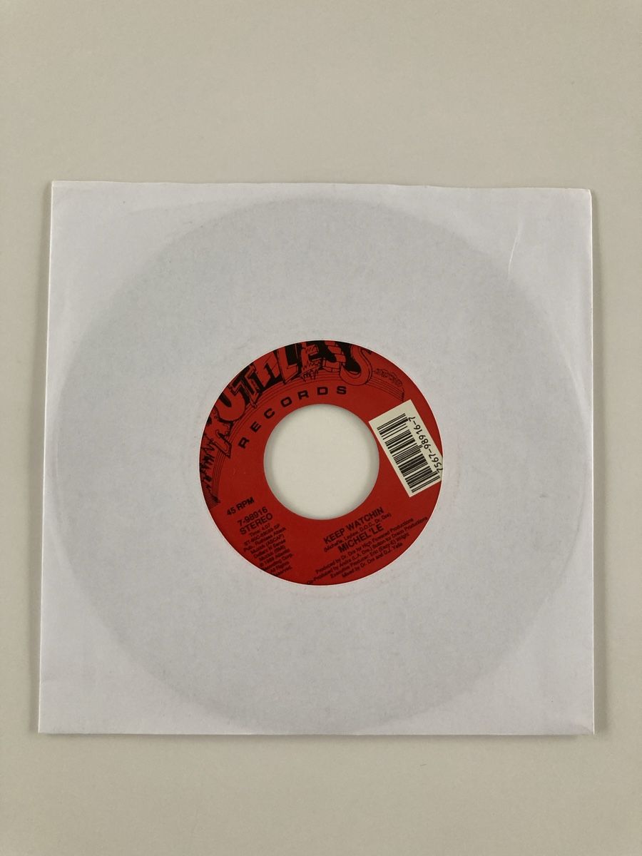 Dischi in vinile: Michel’le - Keep Watchin' 7" Single Ruthless Records Eazy E – Usato da Mörschwil venduto da Appenzell2