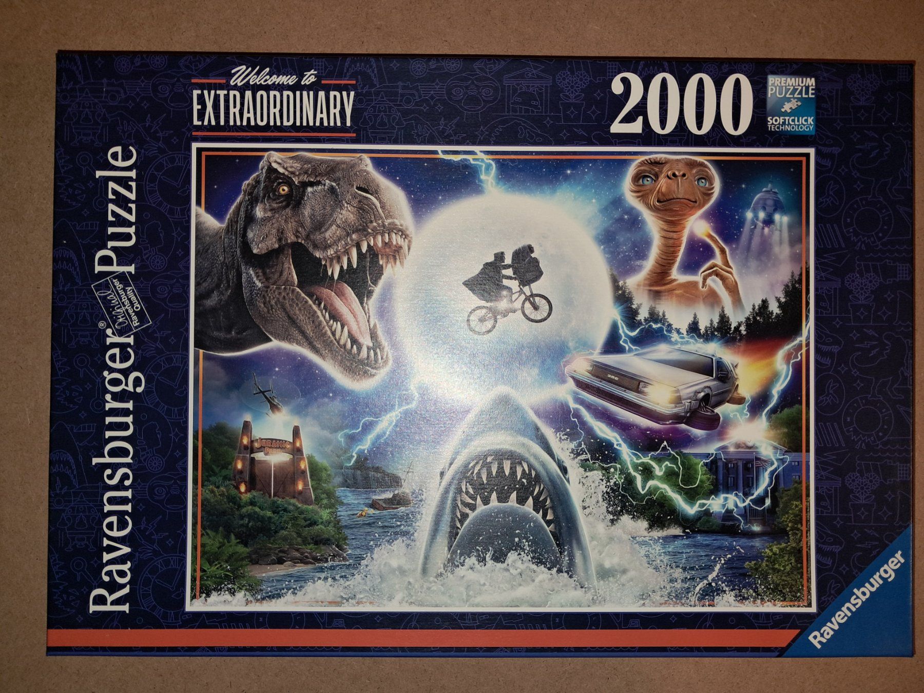 Ravensburger Puzzle: Ravensburger Puzzle 2000 Teile, Universal & Amblin – Usato da Aefligen venduto da SSHRef