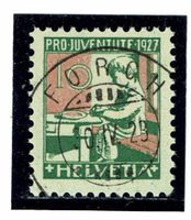 Pro Juventute J42 Vollstempel Forch ZH